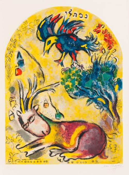 Tribe of Naphtali for The Jerusalem Windows