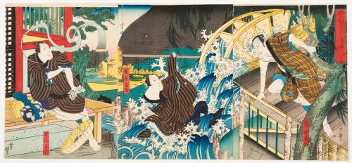 The Shell Merchant Zenkichi Remembering His Encounter with Kameshiro