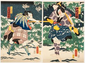 Nakamura Shikan as Yokozō; Kawarazaki Gonjūrō as Jihizō