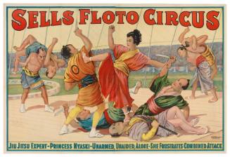 Sells Floto Circus: Jiu Jitsu Expert - Princess Nyaski