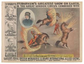 P.T. Barnum's Greatest Show on Earth & The Great London Circus: Fire Horse Salamander