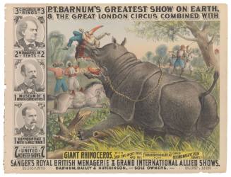 P.T. Barnum's Greatest Show on Earth & The Great London Circus: Giant Rhinoceros