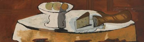 Compote, Bread and Cheese