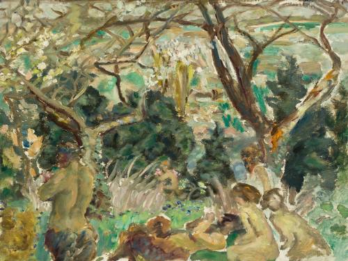Fauns in a Landscape (Fauns dans un Paysage)