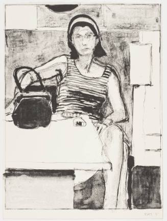 Untitled (Woman Seated at a Table) from the portfolio 10 West Coast Artists