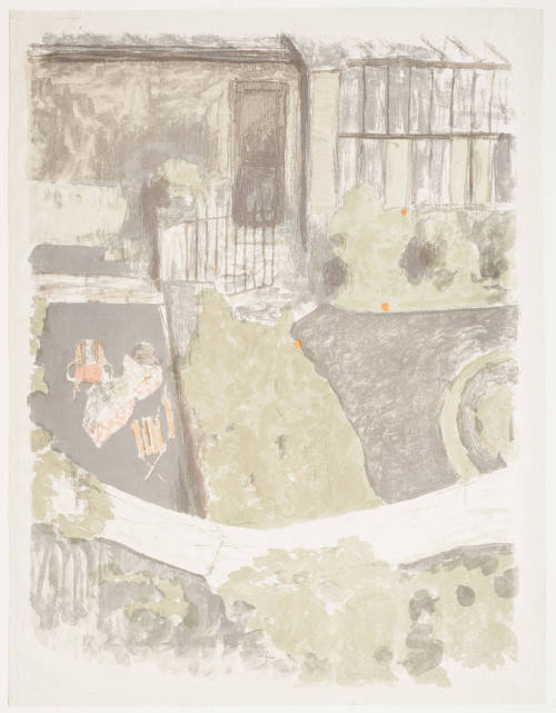 Garden Behind the Studio (Le jardin devant l'atelier)