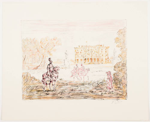 Plate 3, Cavalli e Ville