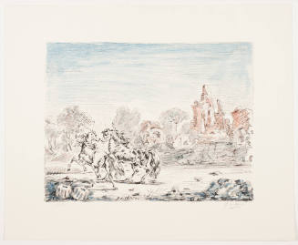 Plate 4, Cavalli e Ville