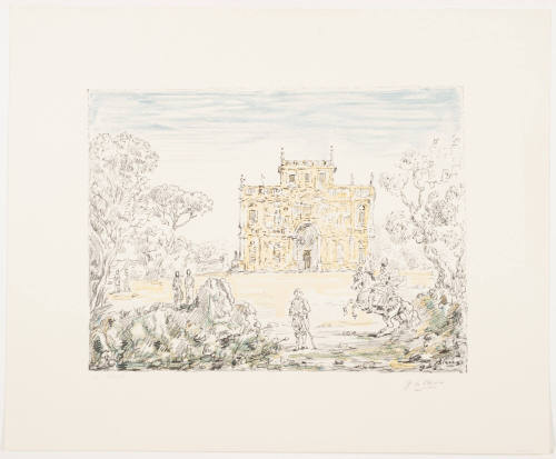Plate 5, Cavalli e Ville
