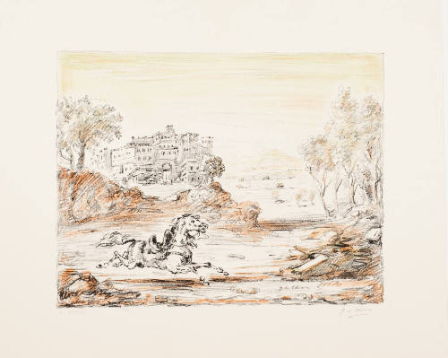 Plate 6, Cavalli e Ville