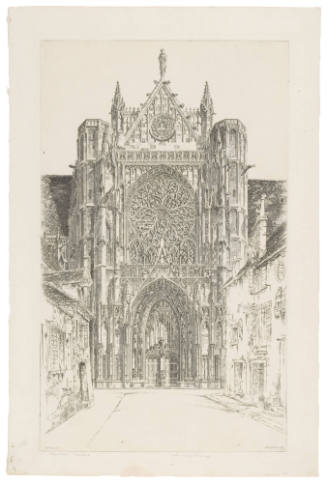 Sens Cathedral, North Portal