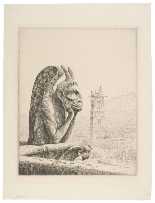 The Thinker of Notre Dame