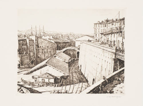 Railway Sheds, Marseilles