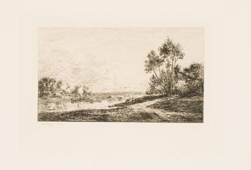 The Seine at Port-Maurin (Eure) [La Seine à Port-Maurin (Eure)]