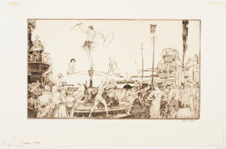 Acrobats at Lorca Fair