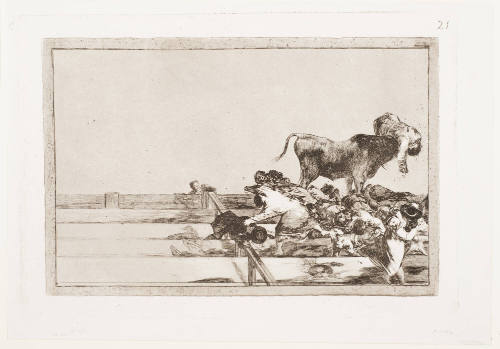 An Accident That Occurred in the Ringside Seats at Madrid and the Death of the Alcalde of Torrejon