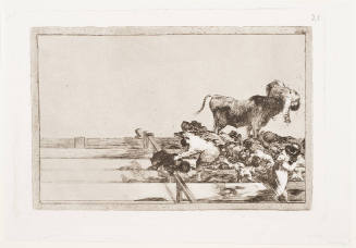 An Accident That Occurred in the Ringside Seats at Madrid and the Death of the Alcalde of Torrejon