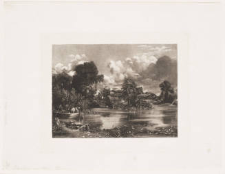 A View on the Stour or Barges on the Stour