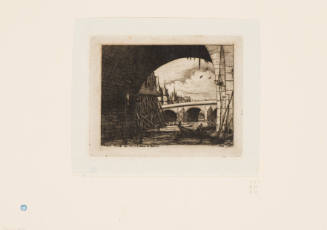 An Arch of the Notre-Dame Bridge, Paris