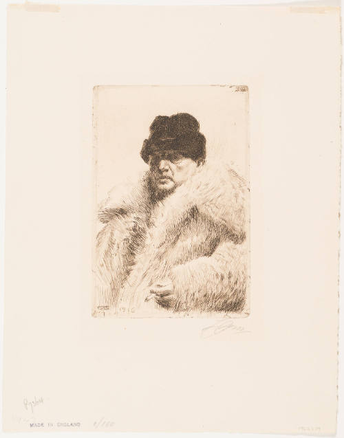 Self Portrait in Furs