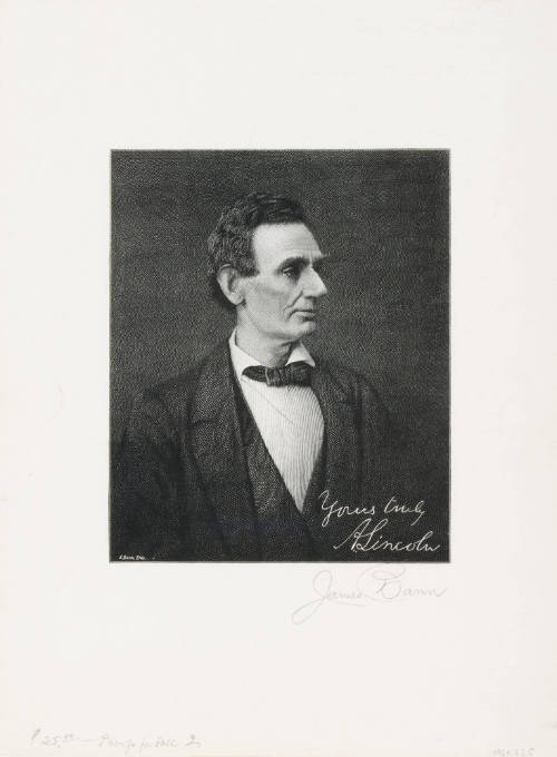 Portrait of A. Lincoln