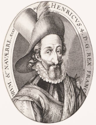 Portrait of Henry IV, King of France (Henry of Navarre)
