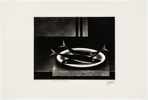 Still Life with Three Fish [Nature morte aux 3 poissons]