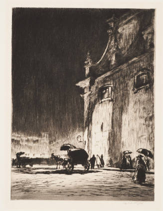 Rainy Night in Rome