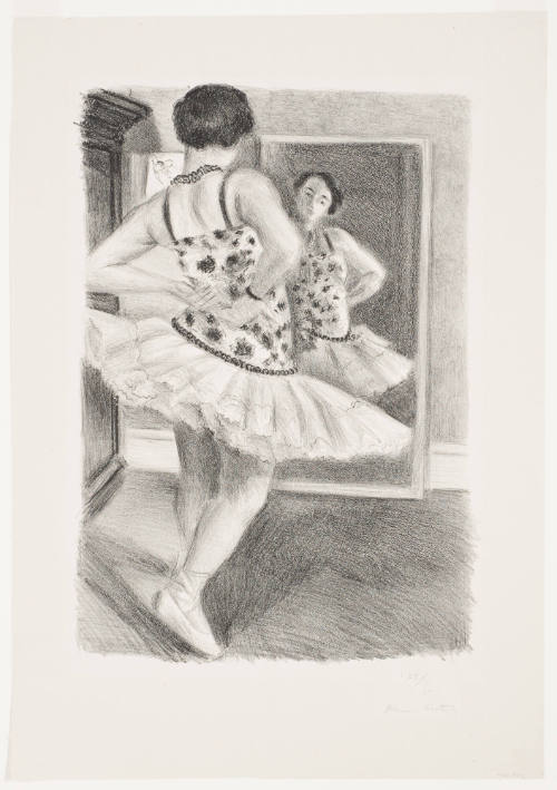 Dancer Before a Mirror