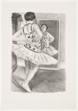 Dancer Before a Mirror