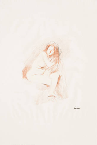 Woman Combing Her Hair (Femme se peignant)