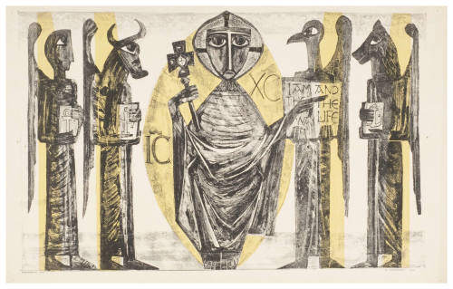 Christ and the Four Evangelists