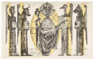 Christ and the Four Evangelists