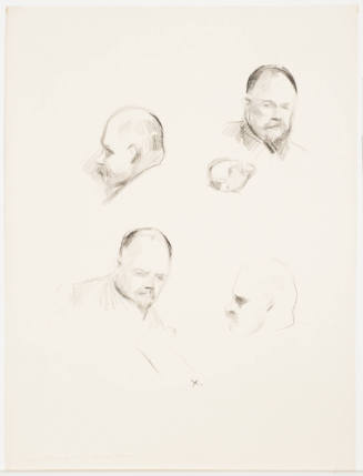 Studies for the Portrait of Vollard (Études pur le portrait de Vollard)