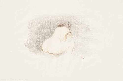 Study of a Nude from the Back (Étude de nu, de dos)