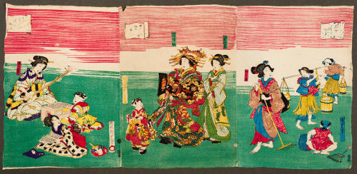 Salt Maidens, Courtesan, and Geisha