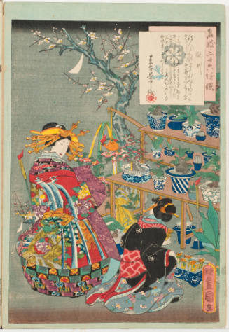 No. 44, Takigawa at Plant Stall