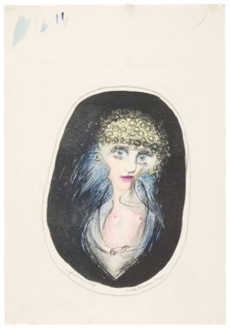 "Angel with Blue Wings"