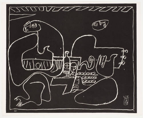 Two Musicians August 4, 1957 [Deaux Musiciennes, 4 Août, 1957]