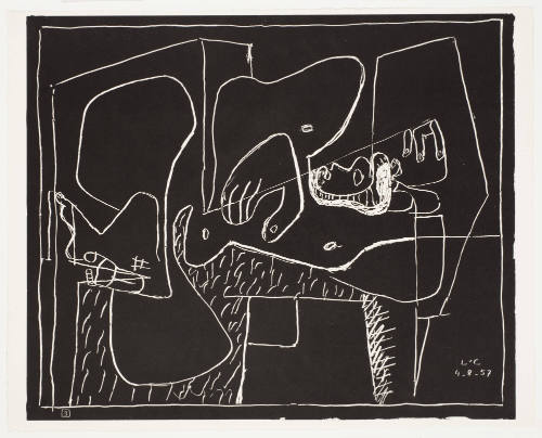 Lying Down August 4, 1957 [Couchée, 4 Août, 1957]