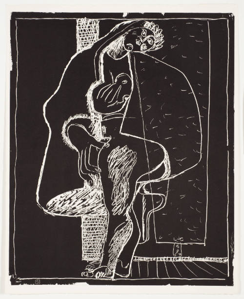 ...In Front of the Door, August 6, 1957 [...apparue devant la porte, 6 Août, 1957]
