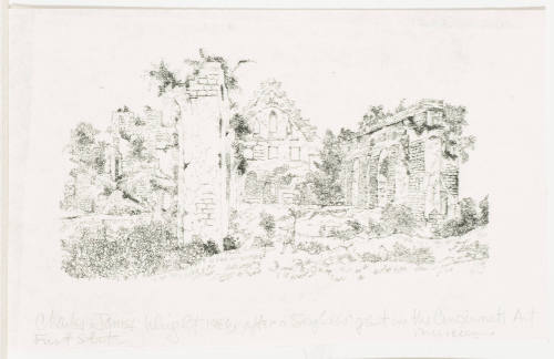 The Small Abbey or the Ruins of a Church