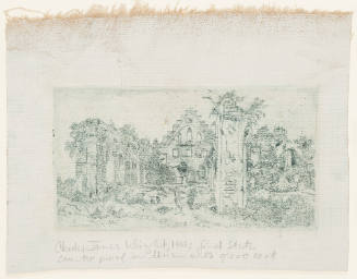 The Small Abbey Or The Ruins of a Church
