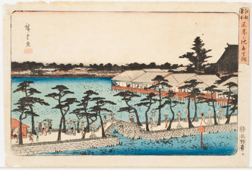 The Benten Shrine at Shinobazu Pond (Shinobazu no ike benten no yashiro)