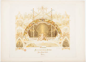 Gedenkblatt zur Feier des hundertjährigen Jubiläums von Peter Arnold Mumm in Coeln a/ Rhein und Johannesberg i/       Rheingau