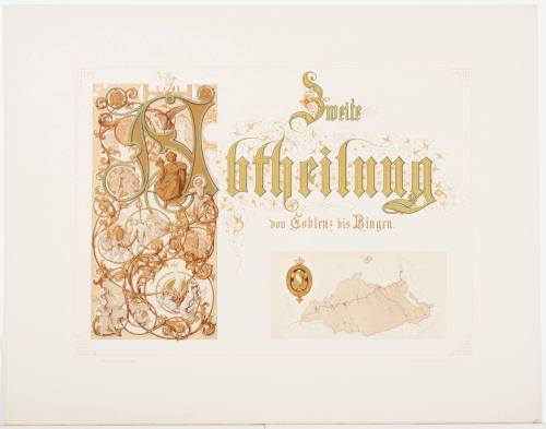 Zweite Abtheilung, von Coblenz bis Bingen