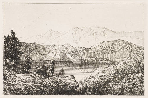 Kirchlein Mit Friedhof