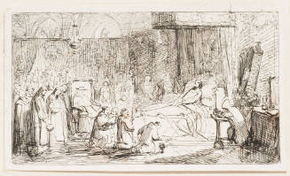 Carl V Auf Dem Todtenbett, Im Kloster St. Just