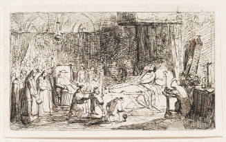 Carl V Auf Dem Todtenbett, Im Kloster St. Just