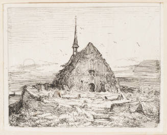 Kirchlein Mit Friedhof